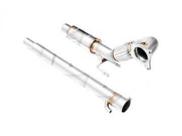 RM MOTORS DOWNPIPE VOLKSWAGEN PASSAT B6, B7 2.0 TSI + SILENCIADOR