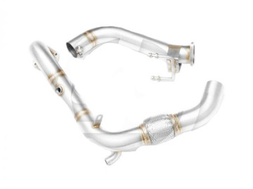 RM MOTORS DOWNPIPE VOLKSWAGEN SCIROCCO MK3 1.4 TSI