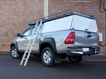 Rack reforçada para Hardtop + defletor de cabine e rolo (Smartcap) Ford Ranger 2012–2022