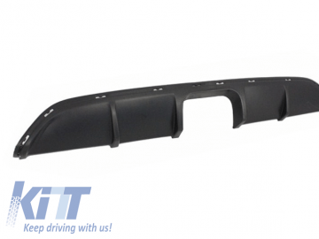 Rear Air Diffuser Aperture Spoiler Valance suitable for SMART ForTwo 451 Facelift (2012-2015) B Design