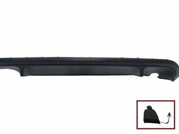 Rear Bumper Air Diffuser suitable for VW Jetta Mk6 VI (2011-2014) GLI Design