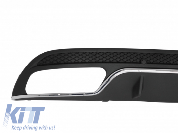 Rear Bumper Diffuser suitable for MERCEDES C-Class W205 S205 2014+ C63 Design Only for Sport Package