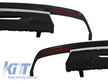 Rear Bumper Diffuser suitable for MERCEDES S-class W222 (2013-up) S63 Design