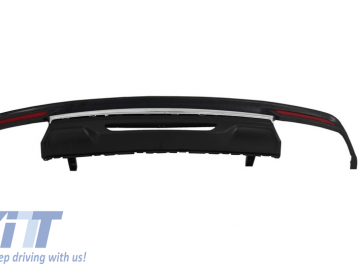 Rear Bumper Diffuser suitable for MERCEDES S-class W222 (2013-up) S63 Design