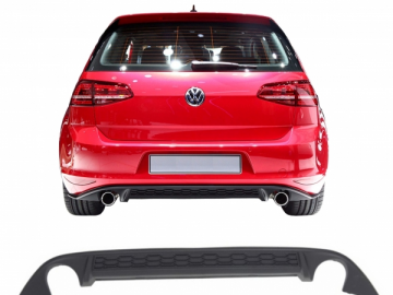 Rear Bumper Diffuser suitable for VW Golf 7 VII (2013-2016) GTI Design