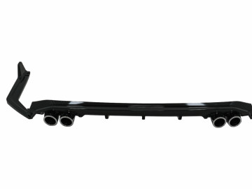 Rear Bumper Diffuser with Rear Bumper Side Flaps suitable for Toyota Corolla XII Touring Sport (2019-Up)