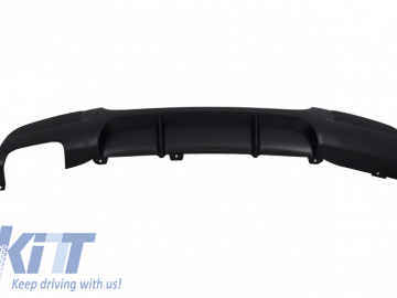 Rear Bumper Double Outlet Diffuser suitable for BMW 3 Series E90 E91 (2004-2012) M Performance Design