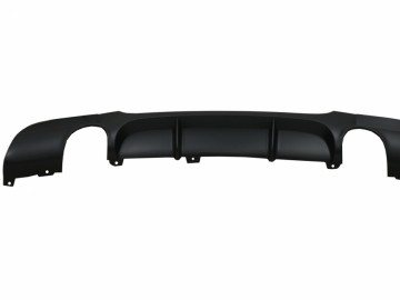 Rear Bumper Double Single Outlet Diffuser suitable for BMW 3 Series E90 E91 (2004-2012) M Performance Design