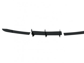 Rear Bumper Extension Diffuser suitable for Mercedes C-Class W204 C204 Limousine Coupe (2007-2014) Piano Black