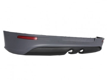 Rear Bumper Extension suitable for VW Golf 5 V (2003-2007) with LED Taillights and Complete Exhaust System R32 Look