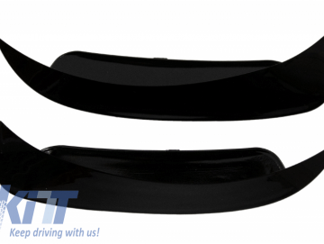 Rear Bumper Flaps Side Fins Flics suitable for MERCEDES GLA X156 GLA250 GLA45 (2014-up) Black Edition