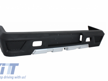 Rear Bumper Roof Spoiler suitable for MERCEDES Benz G-class W463 (1989-2015) LED Taillights Light Bar and Fog Lamp Smoke