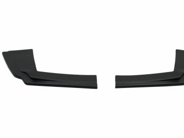 Rear Bumper Side Splitters Fins suitable for Alfa Romeo Giulia 952 (2016-2021) Black