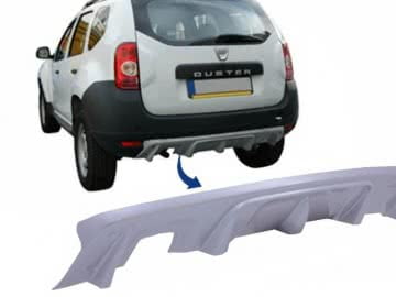 Rear Bumper Skid Plate Protection suitable for DACIA Duster 4x4 / 4x2 (2010-up)