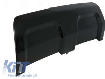 Rear Bumper Skid Plates Suitable for Land Rover RANGE ROVER SPORT (L494) (2013-2017) Piano Black