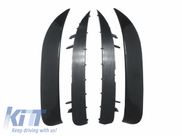 Rear Bumper Splitters Fins Side Vent Flaps Flics suitable for MERCEDES CLA W117 C117 X117 (2013-2018) CLA45 Design Design