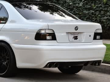 Rear Bumper Spoiler Valance Diffuser suitable for BMW E39 5 Series (1998-2003)