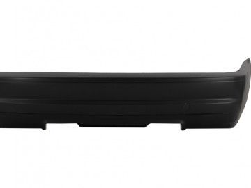 Rear Bumper Suitable For BMW 3 Series E46 Sedan (1998-2005) Diffuser M3 CSL Design with Exhaust Tailpipes
