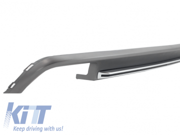 Rear Bumper Valance Diffuser A6 4G (2012-2015) S6 Design