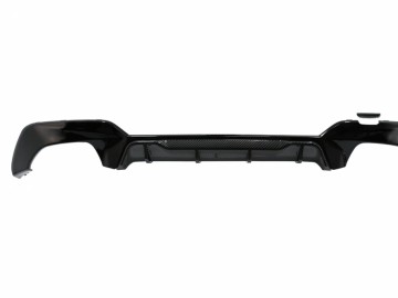 Rear Bumper Valance Diffuser suitable for BMW 3 Series G20 G28 Sedan G21 Touring (2019-up) M340i M Look Carbon Inserion