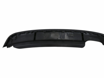 Rear Bumper Valance Diffuser suitable for VW Golf 6 VI (2008-2012) for Standard Bumper Piano Black