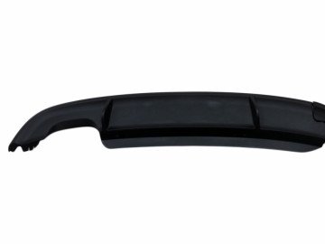 Rear Bumper Valance Diffuser suitable for VW Golf 6 VI (2008-2012) for Standard Bumper Piano Black