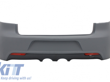 Rear Bumper and Taillights Full LED Turning Light Static Red/Smoke suitable for VW Golf VI (2008-2013) R20 Design