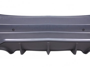 Rear Bumper suitable for MERCEDES Benz W221 S-Class (2005-2010) S65 A-Design with Side Skirts Short Version