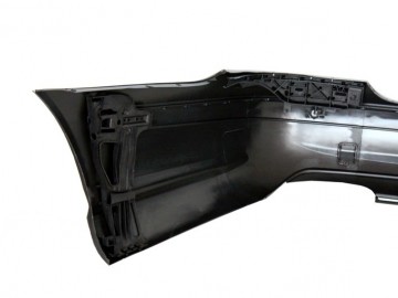 Rear Bumper suitable for Mercedes E-Class W211 (2002-2009) with Exhaust Muffler Tips