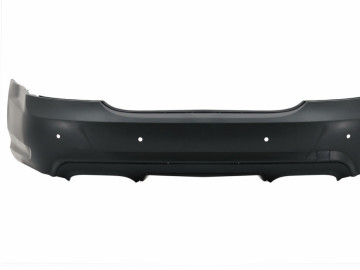 Rear Bumper suitable for Mercedes S-Class W221 (2005-2013) with PDC S65 Design