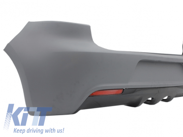 Rear Bumper suitable for VW Golf 6 VI (2008-2012) with Taillights FULL LED Dynamic Sequential Turning Light GTI Design