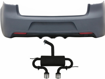 Rear Bumper with Complete Exhaust System Catback suitable for VW Golf VI (2008-2013) R20 Design