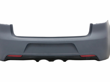 Rear Bumper with Complete Exhaust System suitable for VW Golf VI 6 (2008-2013) R20 Design