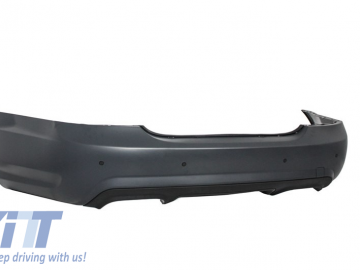 Rear Bumper with Exhaust Tips Black Edition suitable for MERCEDES Benz W221 S-Class 05-11 A-Design