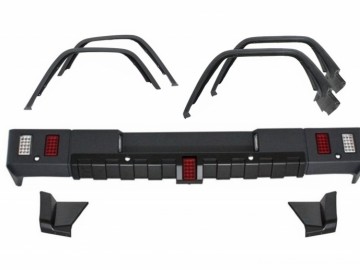 Rear Bumper with Fender Flares Wheel Arches suitable for MERCEDES G-Class W463 (1989-2013) G63 G65 Design