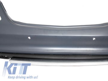 Rear Bumper with Muffler Tips suitable for MERCEDES W222 S-Class (2013-up) S65 A-Design