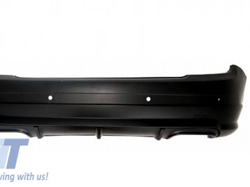 Rear Bumper with Muffler Tips suitable for MERCEDES C Class W204 (2007-2011) A-Design