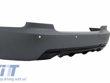 Rear Bumper with Side Skirts suitable for BMW 3 Series E92/E93 Coupe Cabriolet (2006-2013) M-Performance M Sport Design