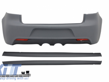 Rear Bumper with Side Skirts suitable for VW Golf VI (2008-up) R20 Design