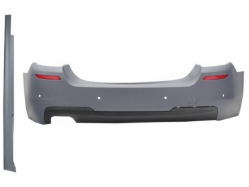 Rear Bumper with Side Skirts suitable for BMW 5 Series F10 (2011-2017) M-Technik Design