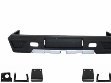 Rear Bumper with Taillights Smoke suitable for MERCEDES G-Class W463 (1989-2017) G63 G65 Design