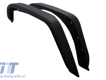 Rear Crusher Tube Flat Steel Fender Flares suitable for JEEP Wrangler / Rubicon JK (2007-2017)