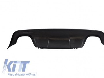 Rear Diffuser suitable for BMW 5 Series E60 E61 (2003-2010) Sport M-Technik Design Twin Double Outlet