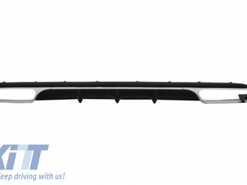 Rear Diffuser suitable for Mercedes E-Class W212 Facelift (2013-2016) only Standard package Bumper