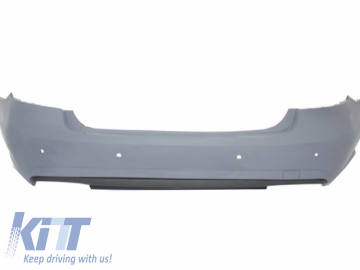 Rear bumper suitable for MERCEDES E-Class W212 (2009-2013) E63 Design and Exhaust Muffler Tail Tips Pipes Assembly