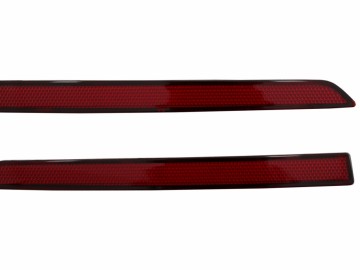 Red Reflectors suitable for BMW 3 Series F30 (2011-2019) Only M3 Sport Design Rear Bumper