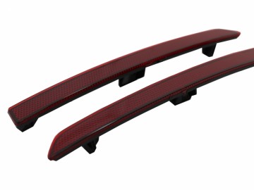 Red Reflectors suitable for BMW 3 Series F30 (2011-2019) Only M3 Sport Design Rear Bumper