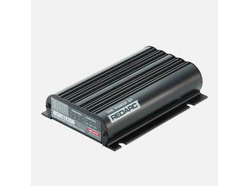 Redarc - Carregador de baterias interno, 12V, 25A, com regulador