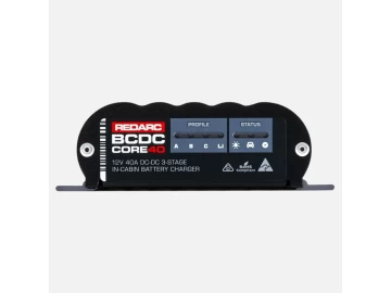 Redarc - Carregador de baterias interno, 12V, 40A, com regulador