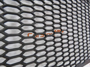 Rede favo de mel Plástico Preta 150 x 30 cms